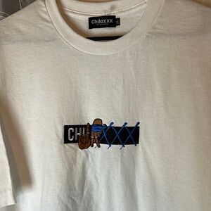 CHILAXXX CHILLIN SHIRT MEN’S XL JAPANESE BRAND WHITE